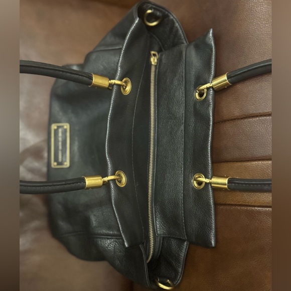 MARC JACOBS Too Hot to Handle Medium tote + large WALLET pebbled leather EUC - Picture 10 of 13